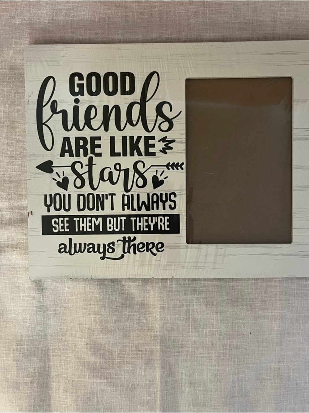 Good Friends 3.5” x 5.5” Photo Frame Decor